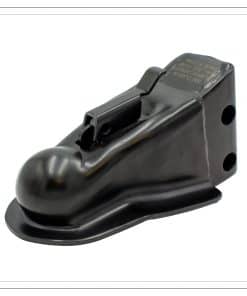 Acoplador de remolque ajustable para montaje en canal