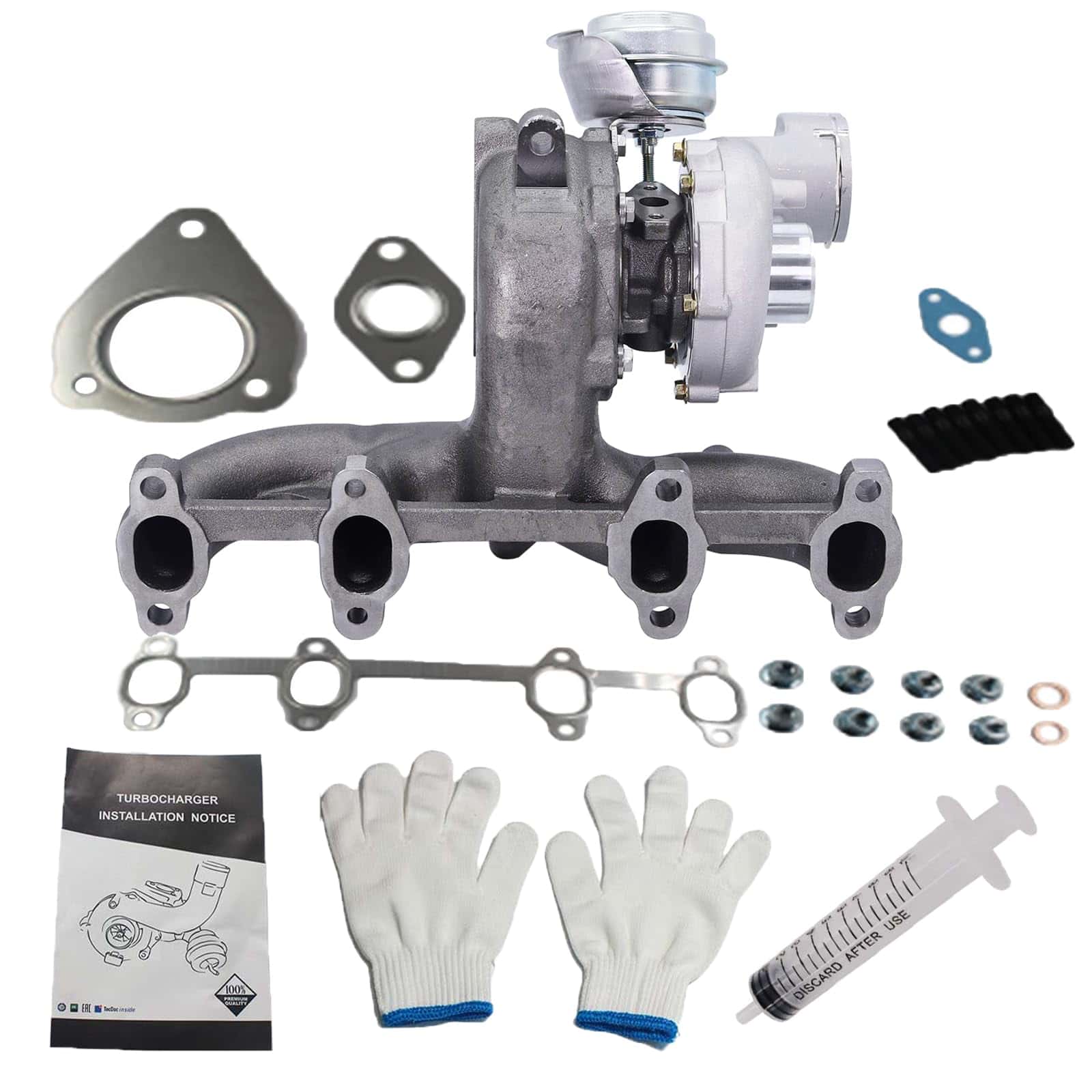 Turbo Compresor GT1749V Compatible con Audi A3 1.9 TDI 8L