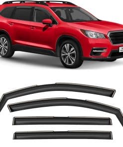 Guardias de Lluvia en el Canal de Vidrio Voron para Subaru