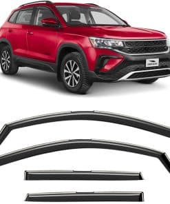 Voron Glass en Canal Rain Guards extra duraderos para