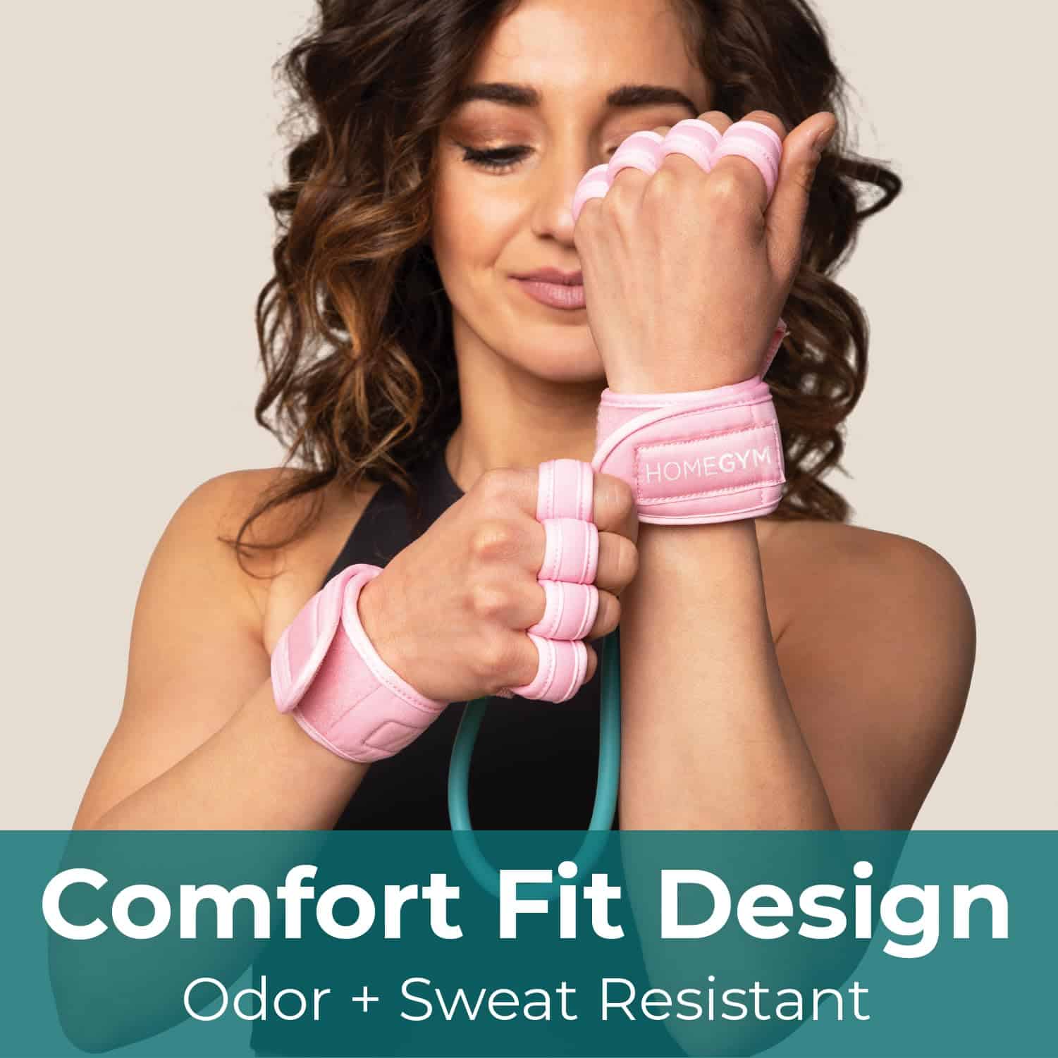Guantes de Ejercicio para Gimnasio en Casa con Banda de - Imagen 6