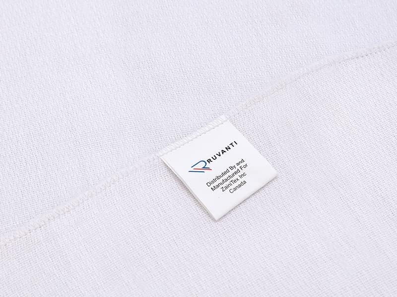 Paquete de 36 pañales de tela planos Birdseye RUVANTI para - Imagen 9