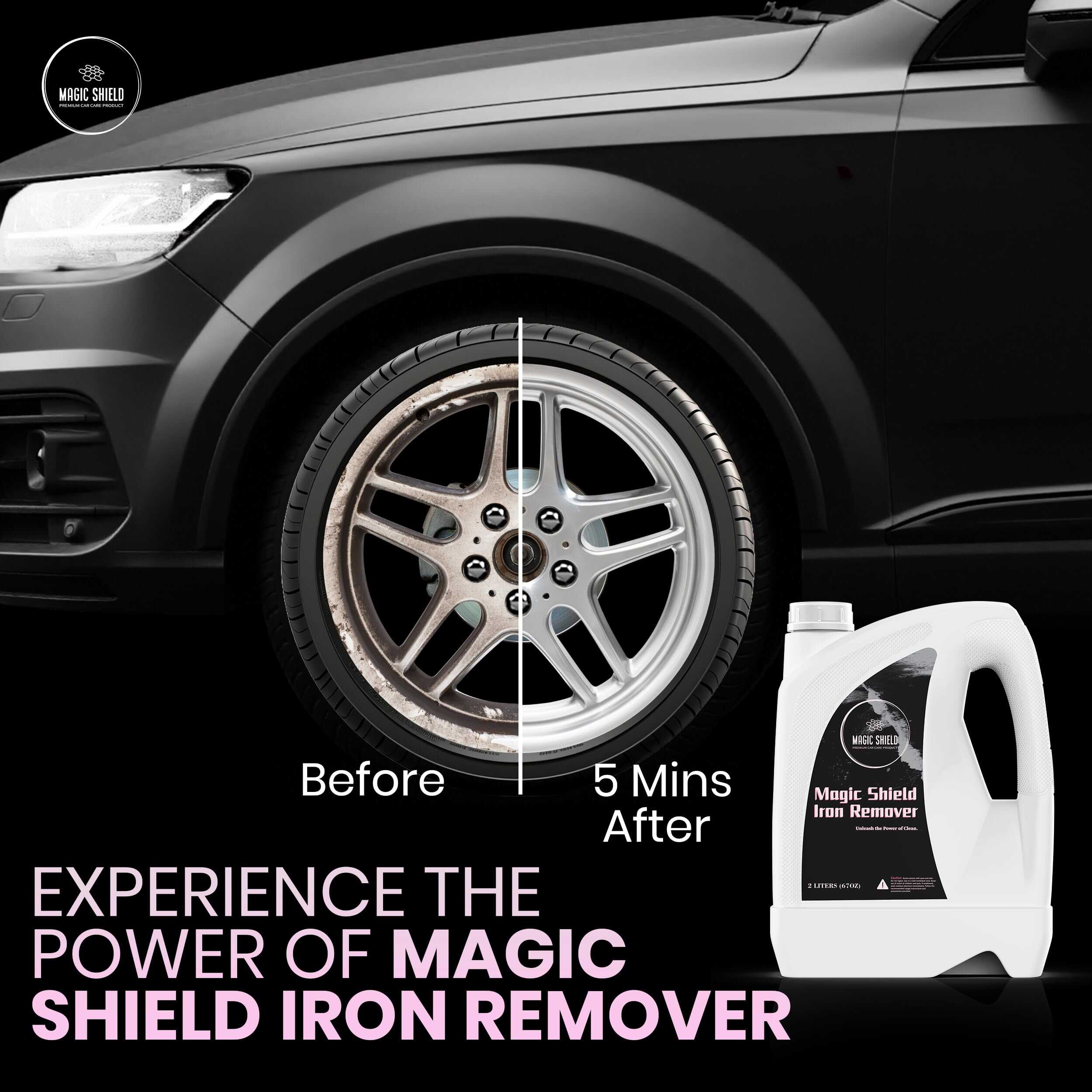 Magic Shield Removedor de Hierro en Spray para Autos 68oz - - Imagen 3