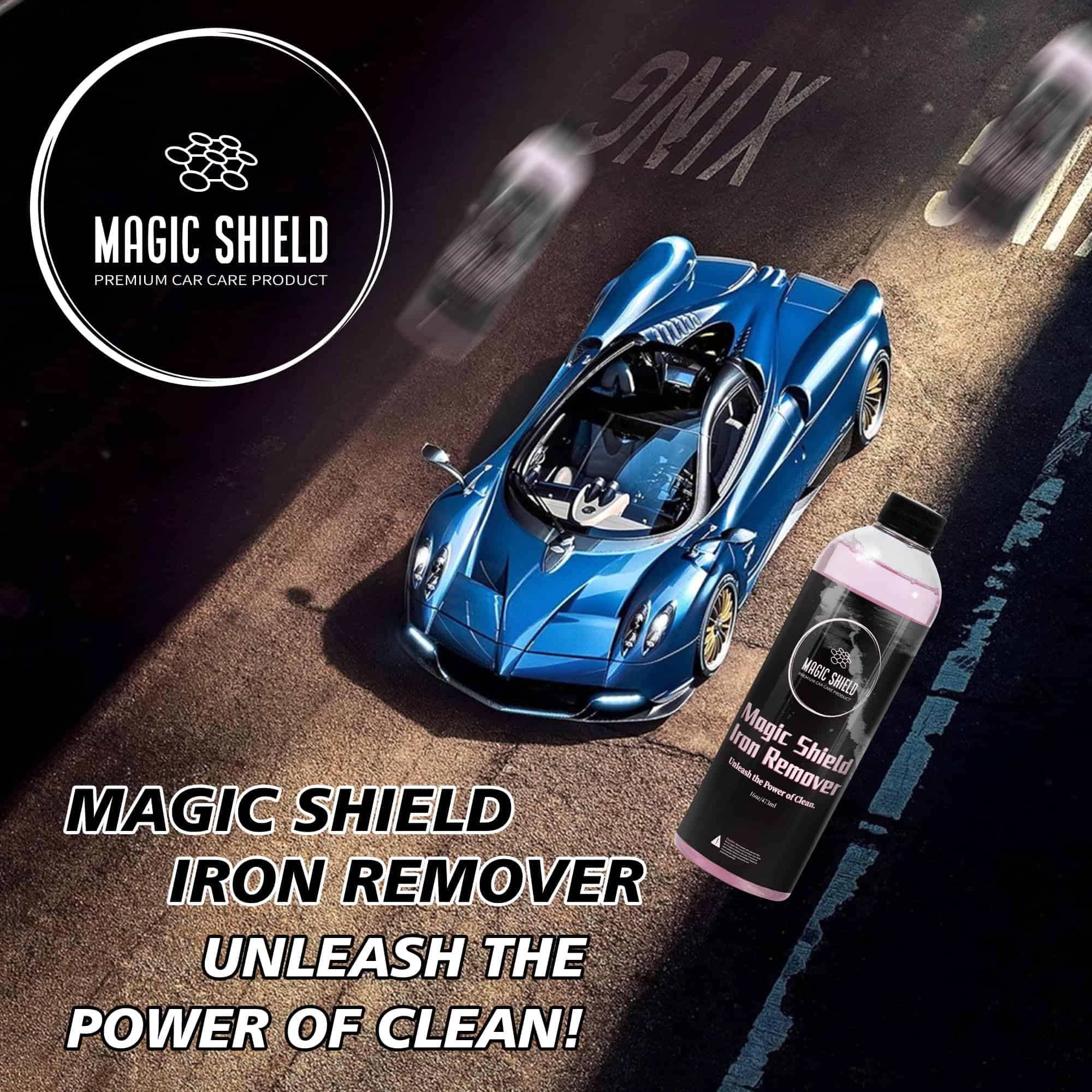 Magic Shield Removedor de Hierro en Spray para Autos 68oz - - Imagen 8