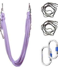 Juego de Columpios de Yoga Aéreo SKYPHAROS 5.5 -Lila