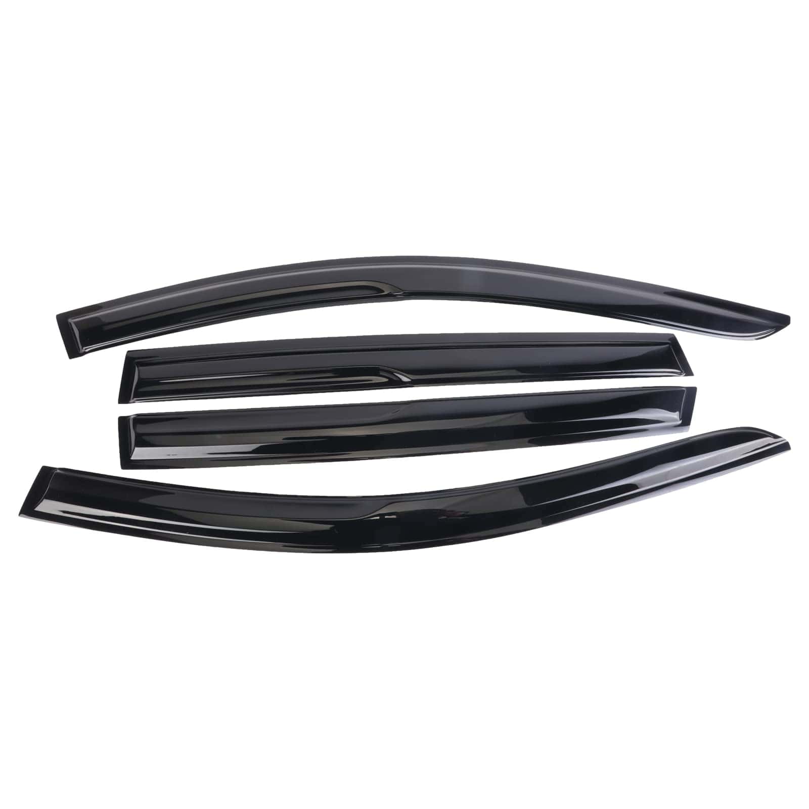 WONSABON Deflectores de Lluvia de Ventanas Tape-On Visors 4 - Imagen 3