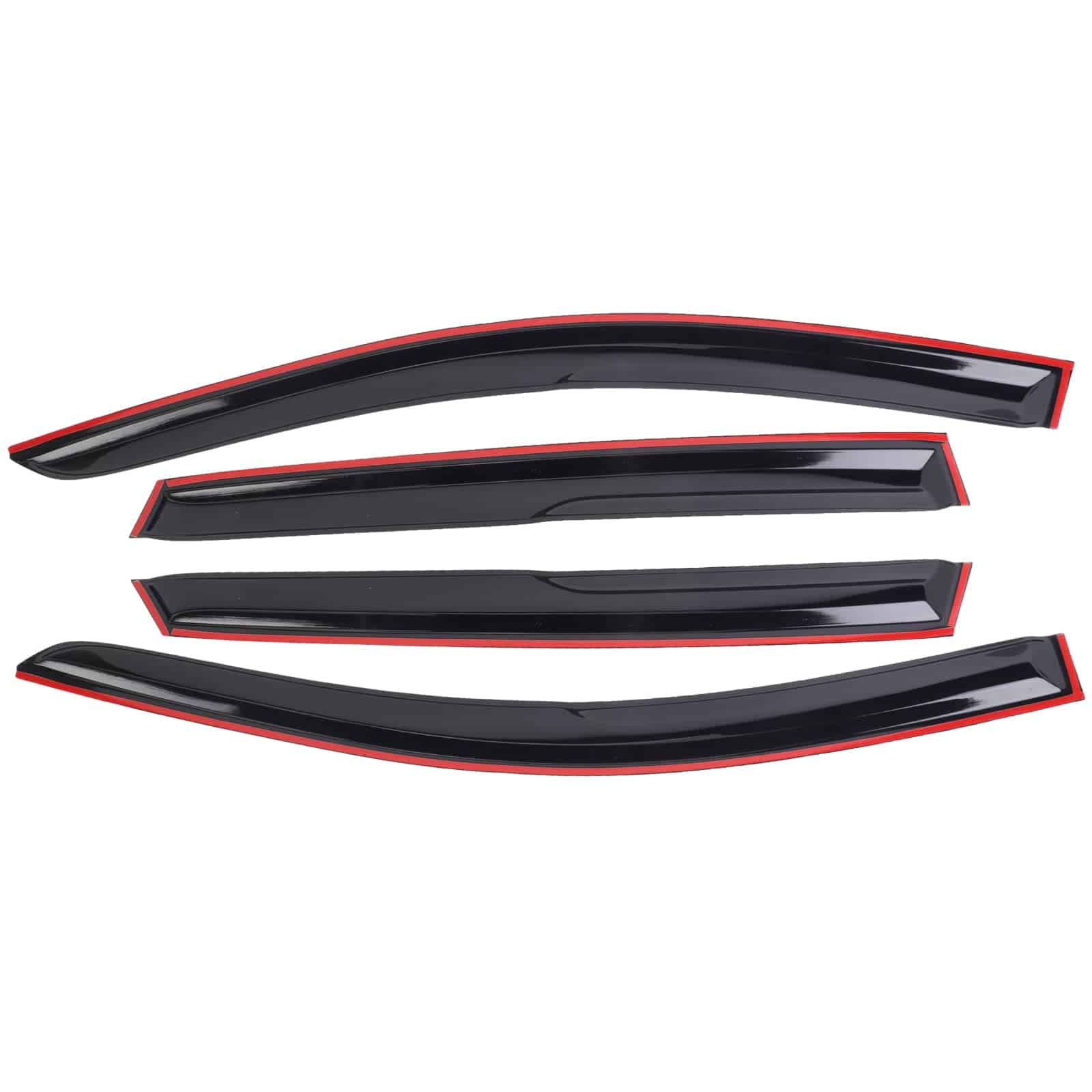 WONSABON Deflectores de Lluvia de Ventanas Tape-On Visors 4 - Imagen 4