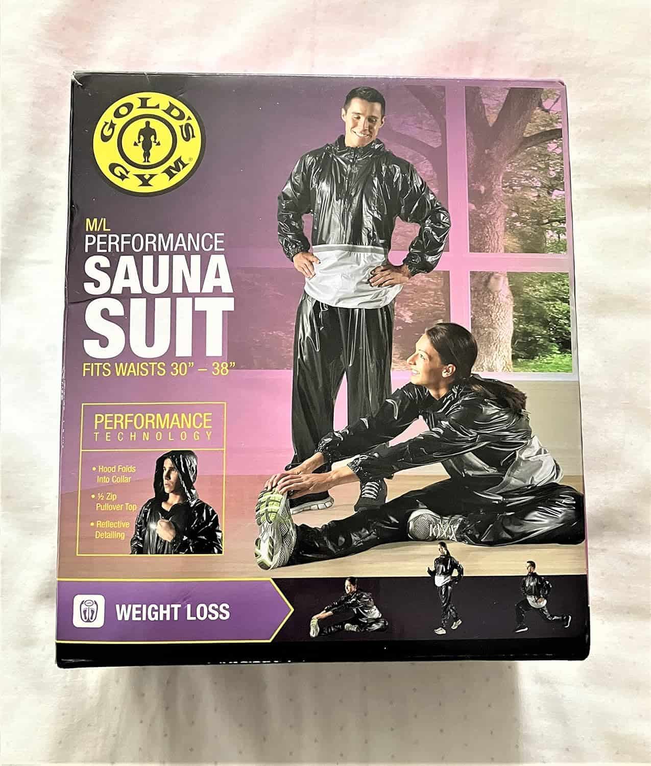 Traje de Sauna Gold's Gym Performance (Grande/XL)