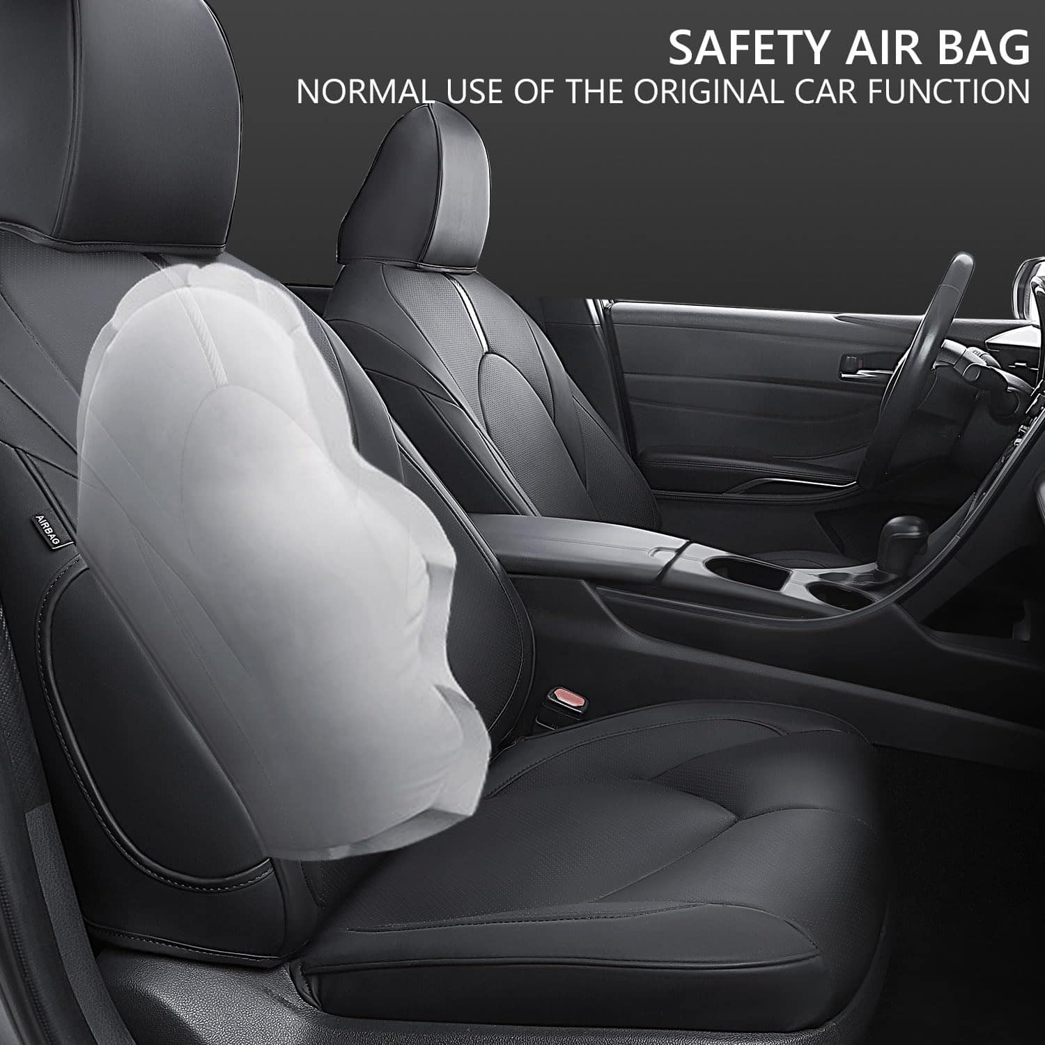 Cubierta de asiento Xipoo Compatible con Toyota Camry LE SE - Imagen 3