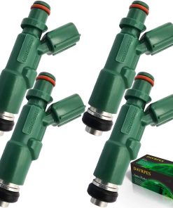 DAVRPES 4PCS 23250-21020 FJ343 Inyectores de Combustible 12