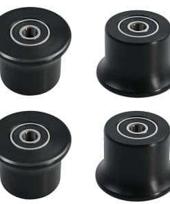 4 Ruedas de Asiento Giratorias para Carro, Riel de Asiento