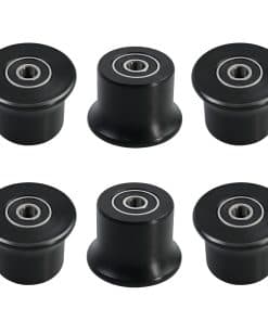 6 Ruedas de Asiento Giratorias para Carro, Soporte de