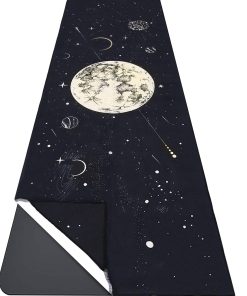 Toalla de Yoga con Bolsillos en las Esquinas -Luna