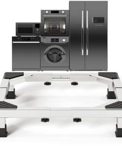 Soporte para Mini Refrigeradora y Lavadora de Acero