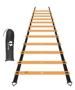 Escalera de Agilidad Deportiva LYKAN FIT de -Naranja Neón