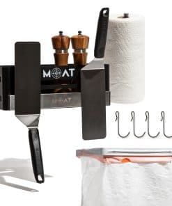 Caddy de Parrilla y Plancha MOAT más Soporte para Bolsa de