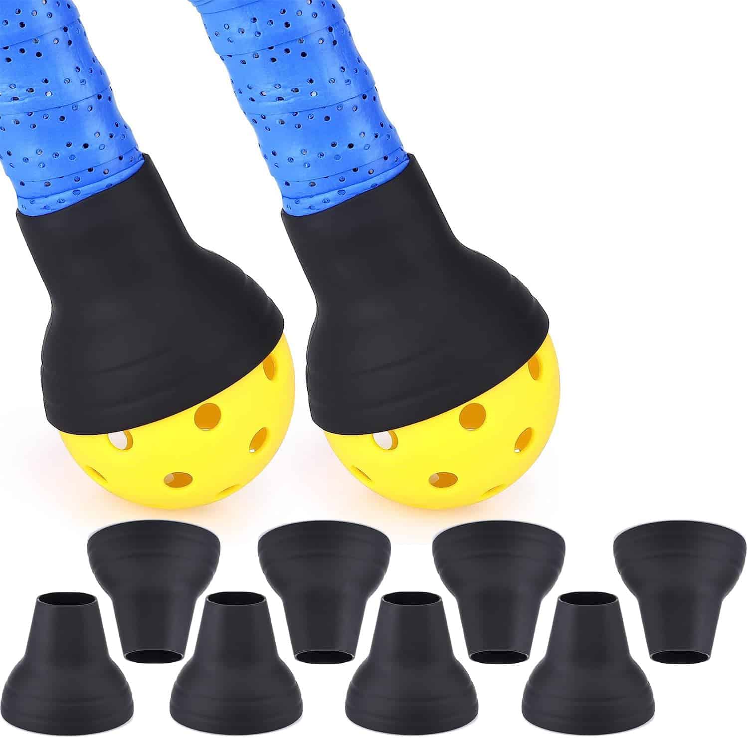 Recogedor de Bolas de Pickleball de Silicona 10 Pack