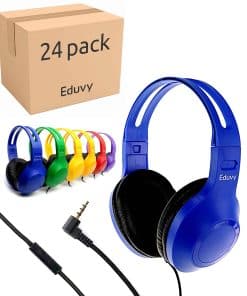 Audífonos Eduvy para salón de clases con -paquete surtido de