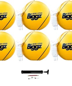 Biggz Tetherball (Paquete de 6) con (1) Bomba de Mano
