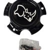 Centro de Llanta Negro Rhino CCBR65127GB Brillante Negro