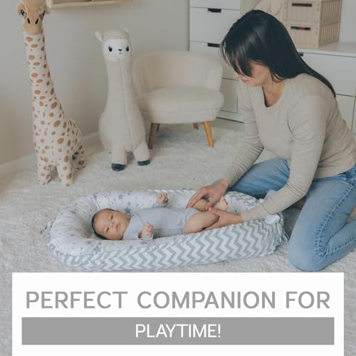 Nido para Bebé Aila+Aiden, Lounger para Bebé, 100% Algodón - Imagen 5