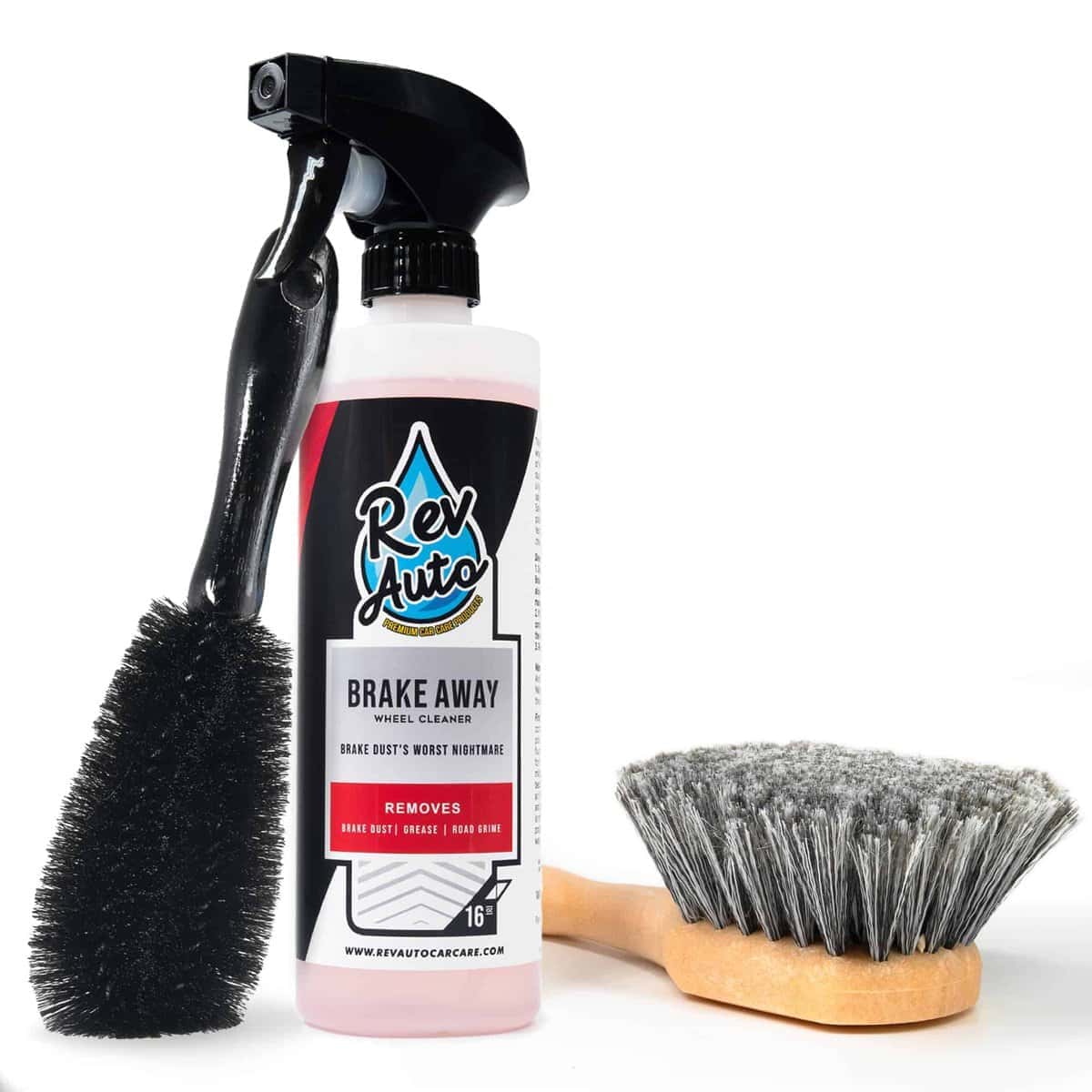 Kit de Limpieza de Ruedas para Autos (3 Artículos) - Kit