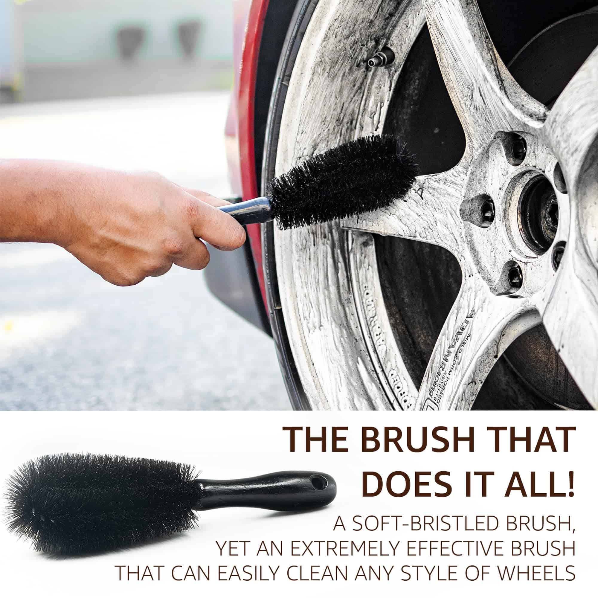 Kit de Limpieza de Ruedas para Autos (3 Artículos) - Kit - Imagen 5