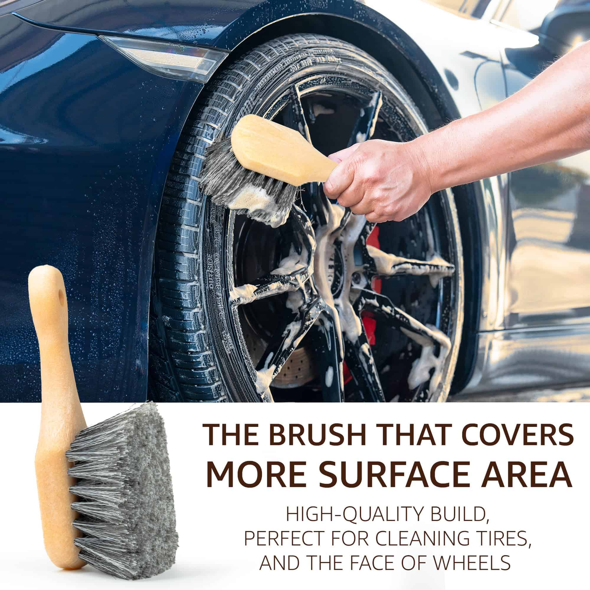 Kit de Limpieza de Ruedas para Autos (3 Artículos) - Kit - Imagen 6