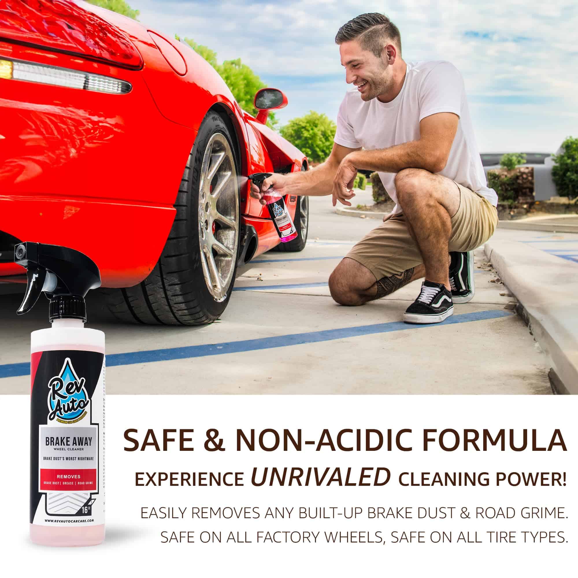 Kit de Limpieza de Ruedas para Autos (3 Artículos) - Kit - Imagen 4