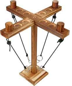 Juego de Ring Toss nanoable para Adultos, Divertido Juego