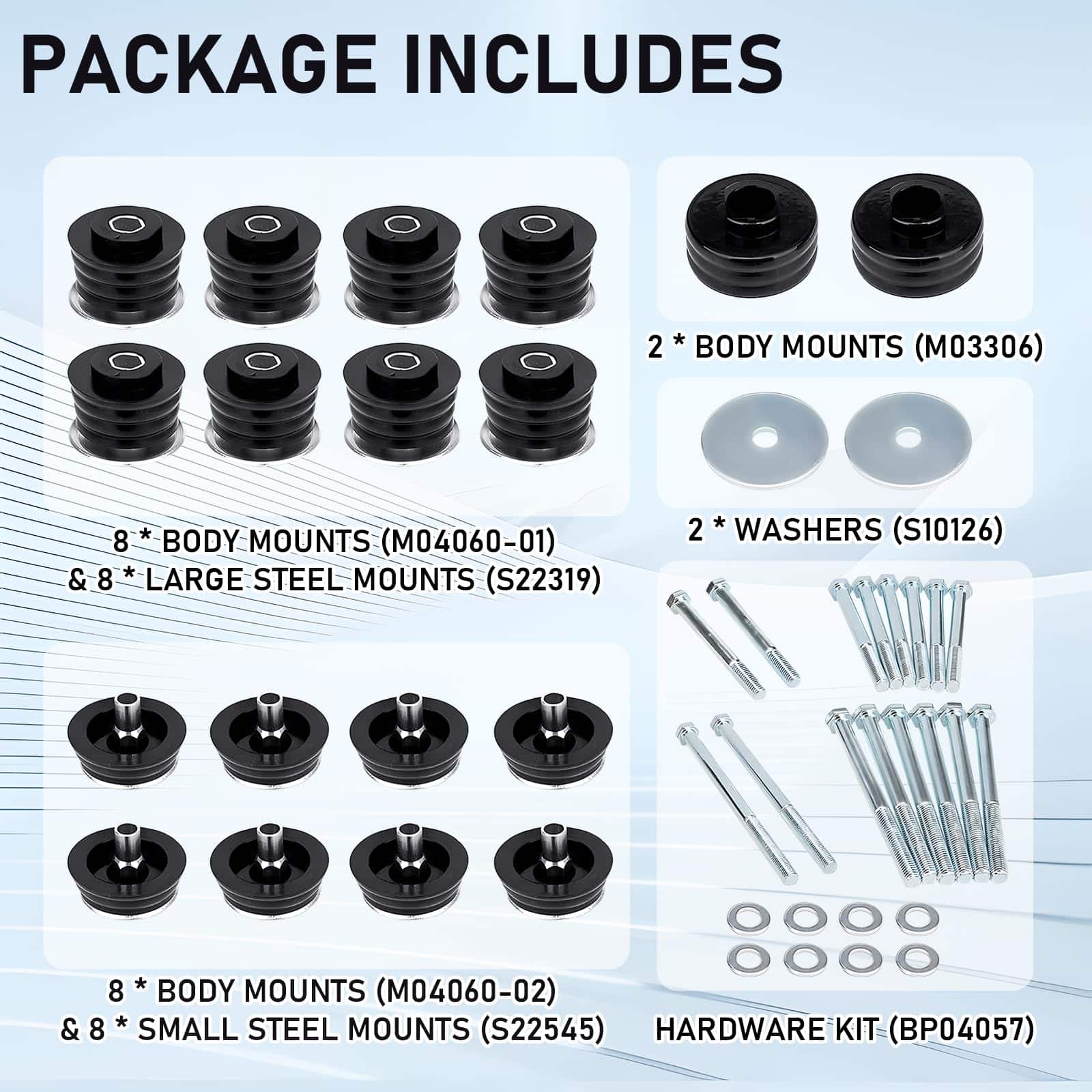 Kit de Buje de Montaje de Cuerpo Gagsu Nuevo y Mejorado - Imagen 6