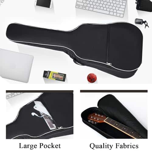 Estuche de Guitarra Portátil Gvince, Multi-color Resistente - Imagen 6
