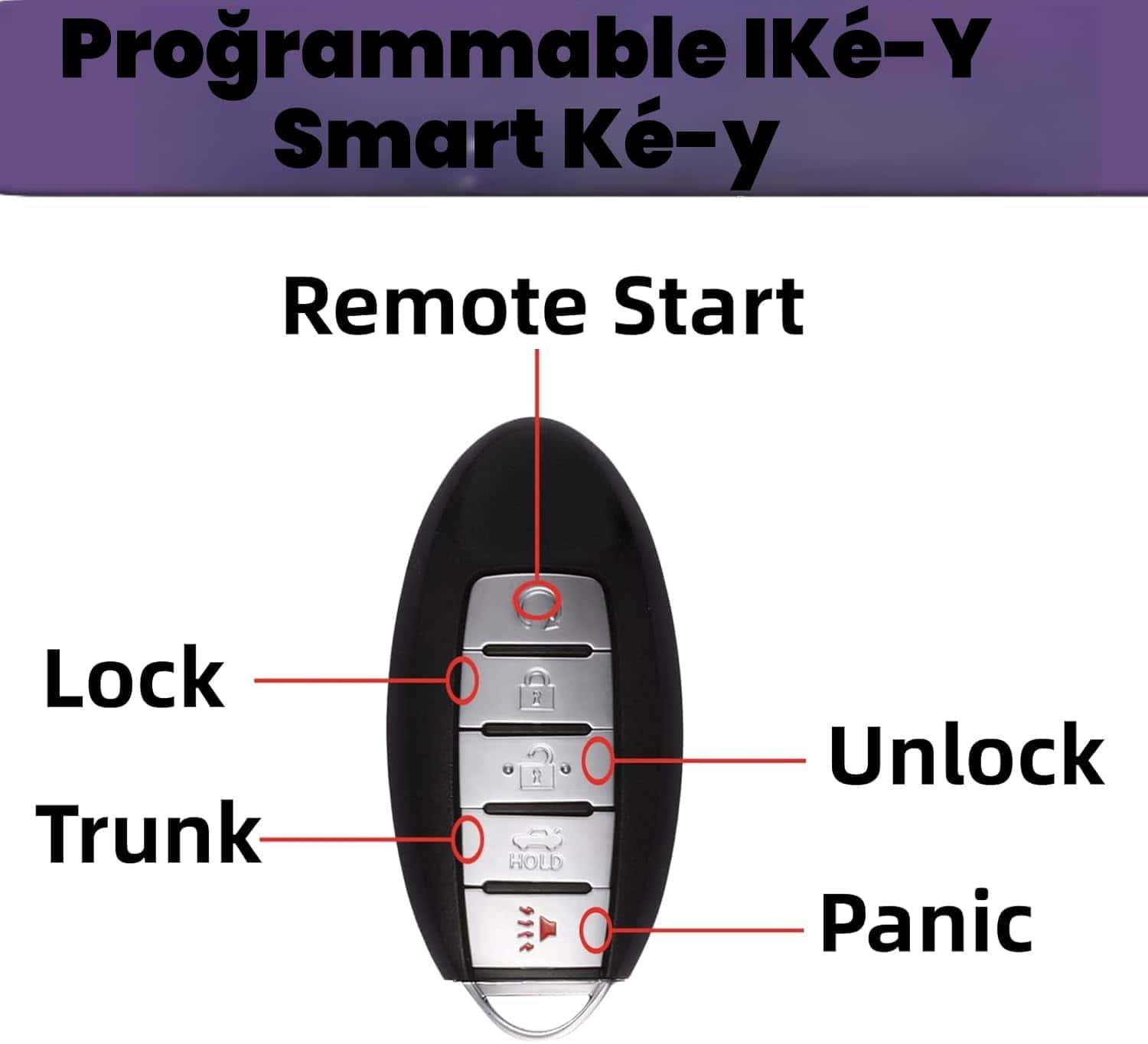 Autel MaxiIM IK�-Y Programable en Blanco 5 Botones Smart - Imagen 6