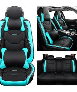 Fundas de asiento para automóvil EKSED para -Verde