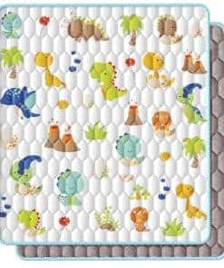 ieBabay Baby Play Mat 71" X 79" Large Baby Floor Play Mat
