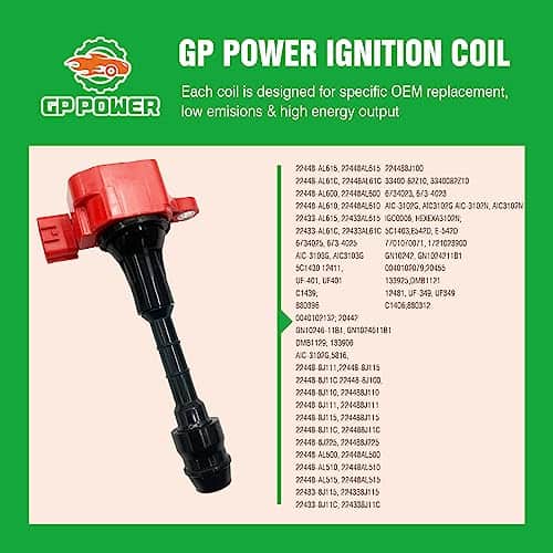 CONJUNTO DE 6 BOBINAS DE ENCENDIDO GP POWER COMPATIBLES CON - Imagen 6