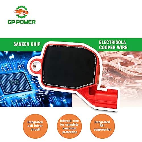 CONJUNTO DE 6 BOBINAS DE ENCENDIDO GP POWER COMPATIBLES CON - Imagen 4