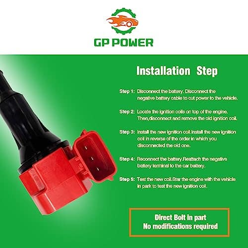 CONJUNTO DE 6 BOBINAS DE ENCENDIDO GP POWER COMPATIBLES CON - Imagen 8