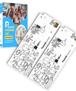 Nuevo juego actualizado de 2 luces LED para refrigerador y