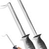 Atigrado 17 pulgadas y 12 pulgadas Pigtail Food Flipper,