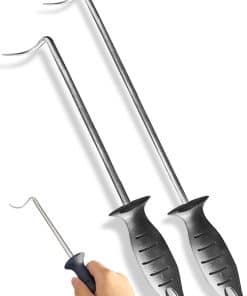 Atigrado 17 pulgadas y 12 pulgadas Pigtail Food Flipper,