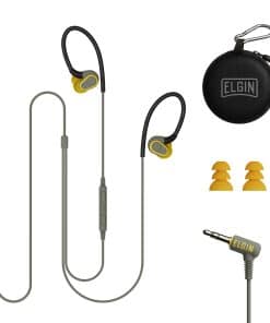 Audífonos con cable Elgin Rumble con micrófono,
