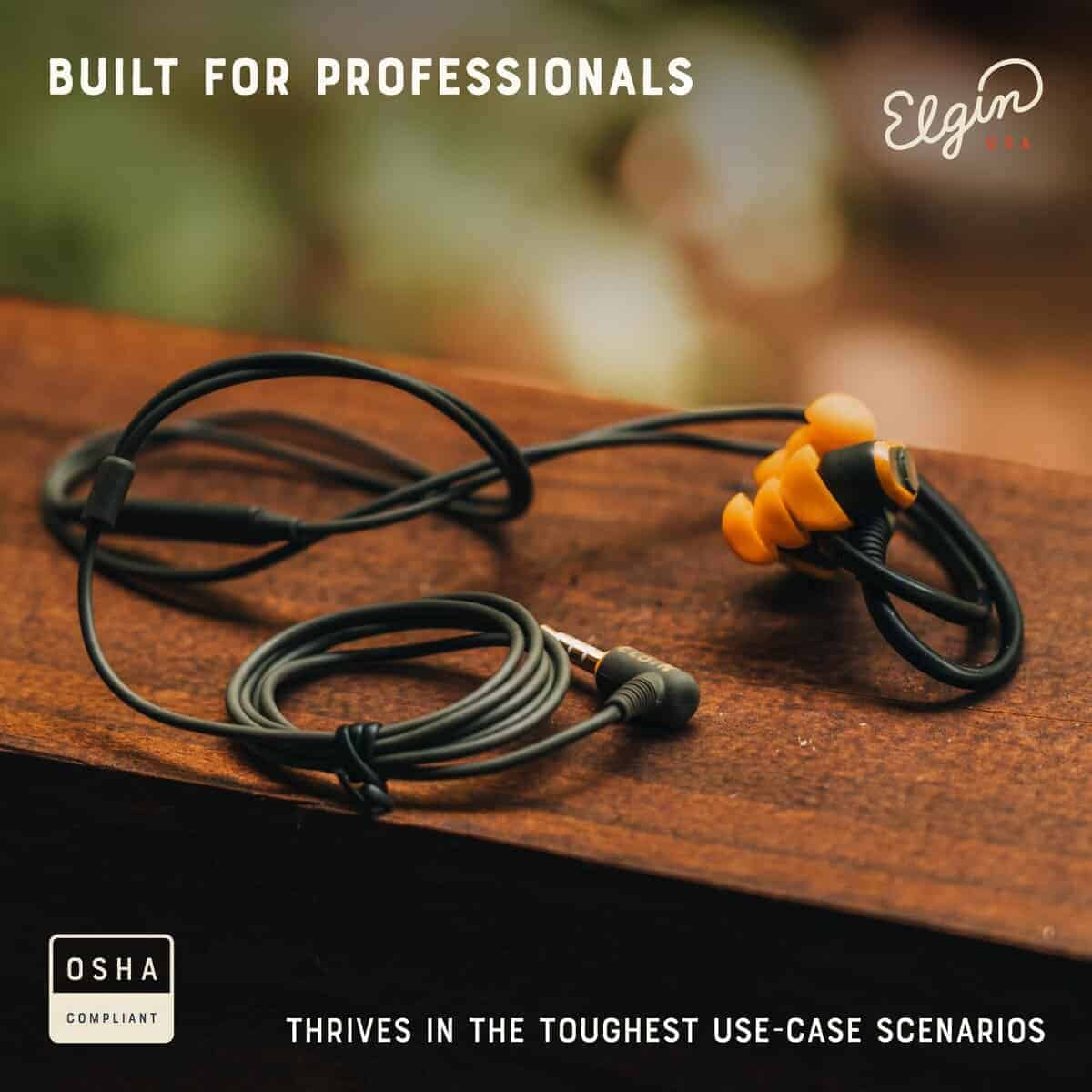 Audífonos con cable Elgin Rumble con micrófono, - Imagen 5