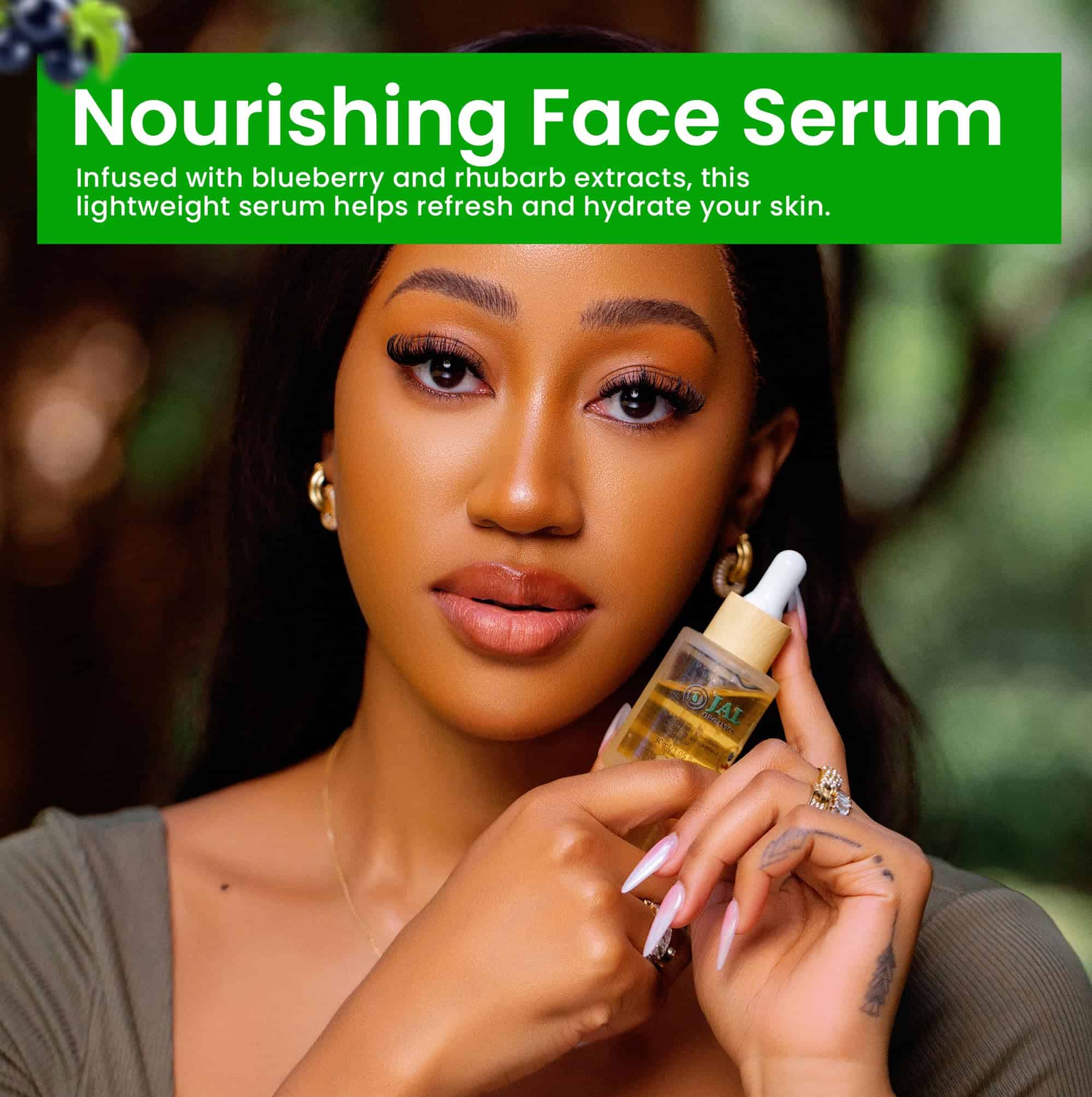 Suero facial de arándano y ruibarbo de 30 ml con ácido - Imagen 3