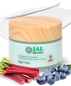 Crema facial antienvejecimiento Blueberry & Rhubarb de Jal