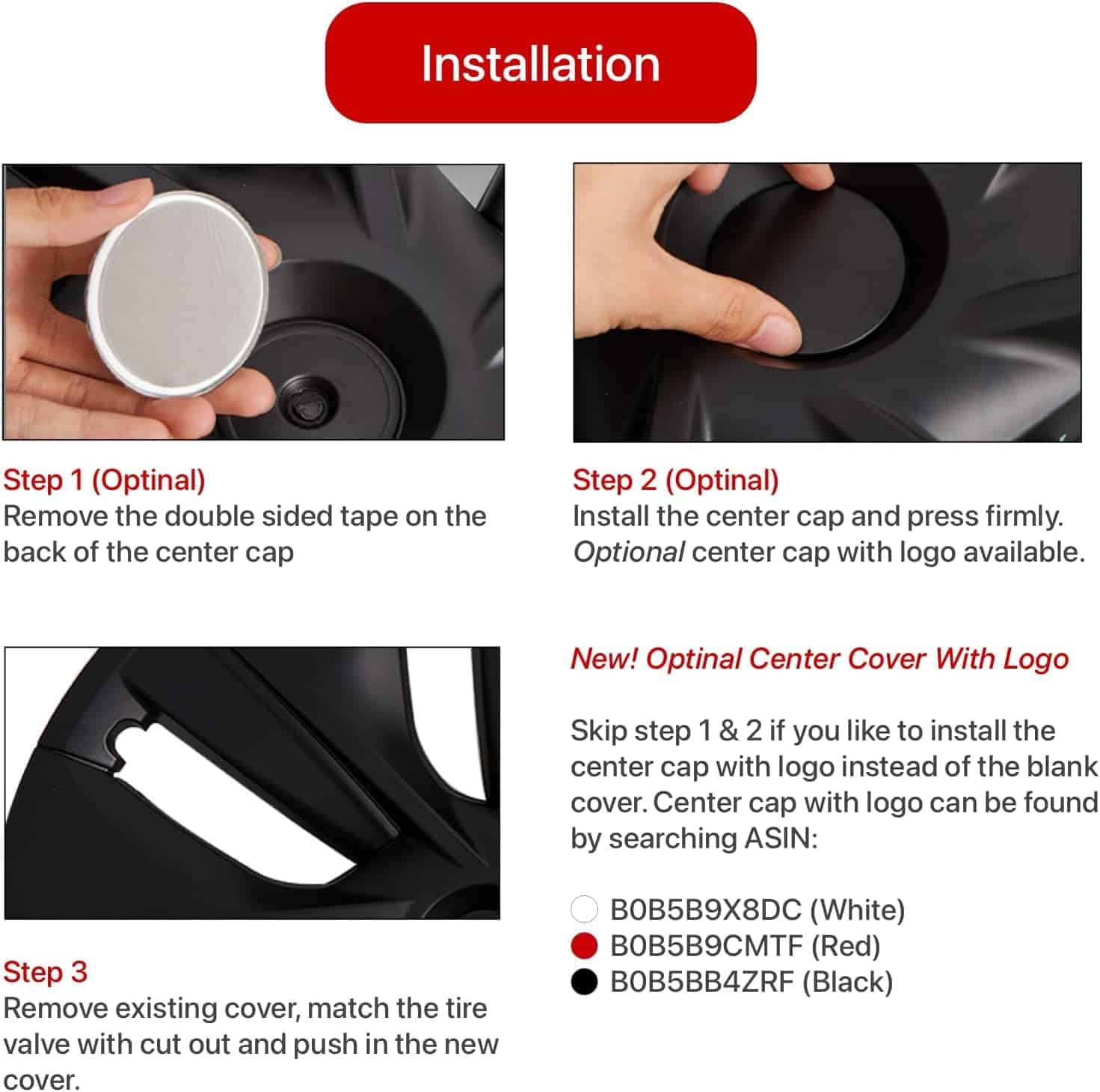 Cubiertas de rueda KAVANIC para Tesla Model 3 de 18 - Imagen 6