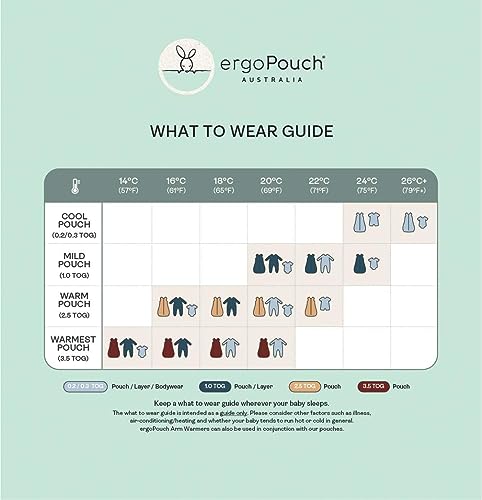 Saco de dormir para bebé ergoPouch 2.5 -Willow - Imagen 5