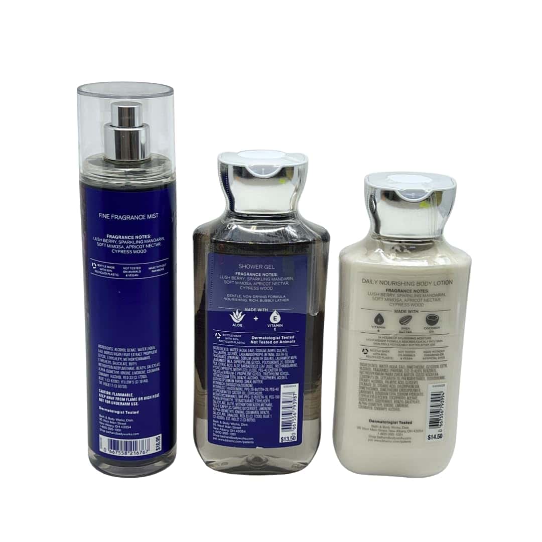 Set Bath and Body Works Twilight Woods, gel de ducha, - Imagen 3