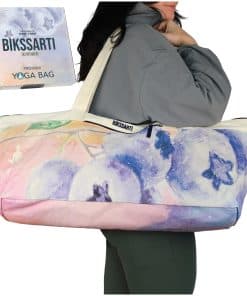 Bolsa de Yoga BIKSSARTI con Bolsillos con Cierre Completo -