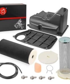 Kit de filtro de aire con caja guía, filtro de caja de aire